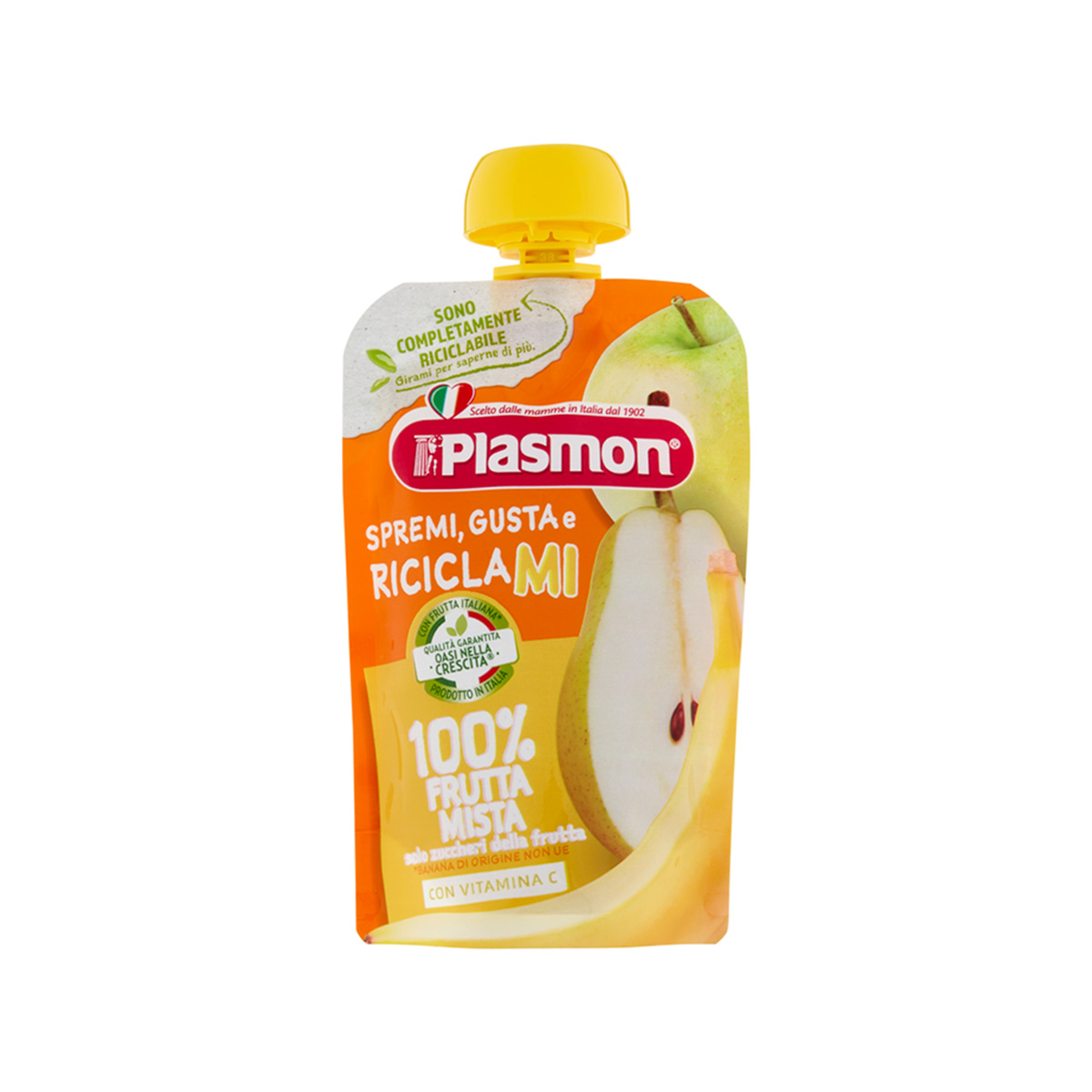 Plasmon – Spremi e Gusta - Mix frutash (6 m+) 100 Gr