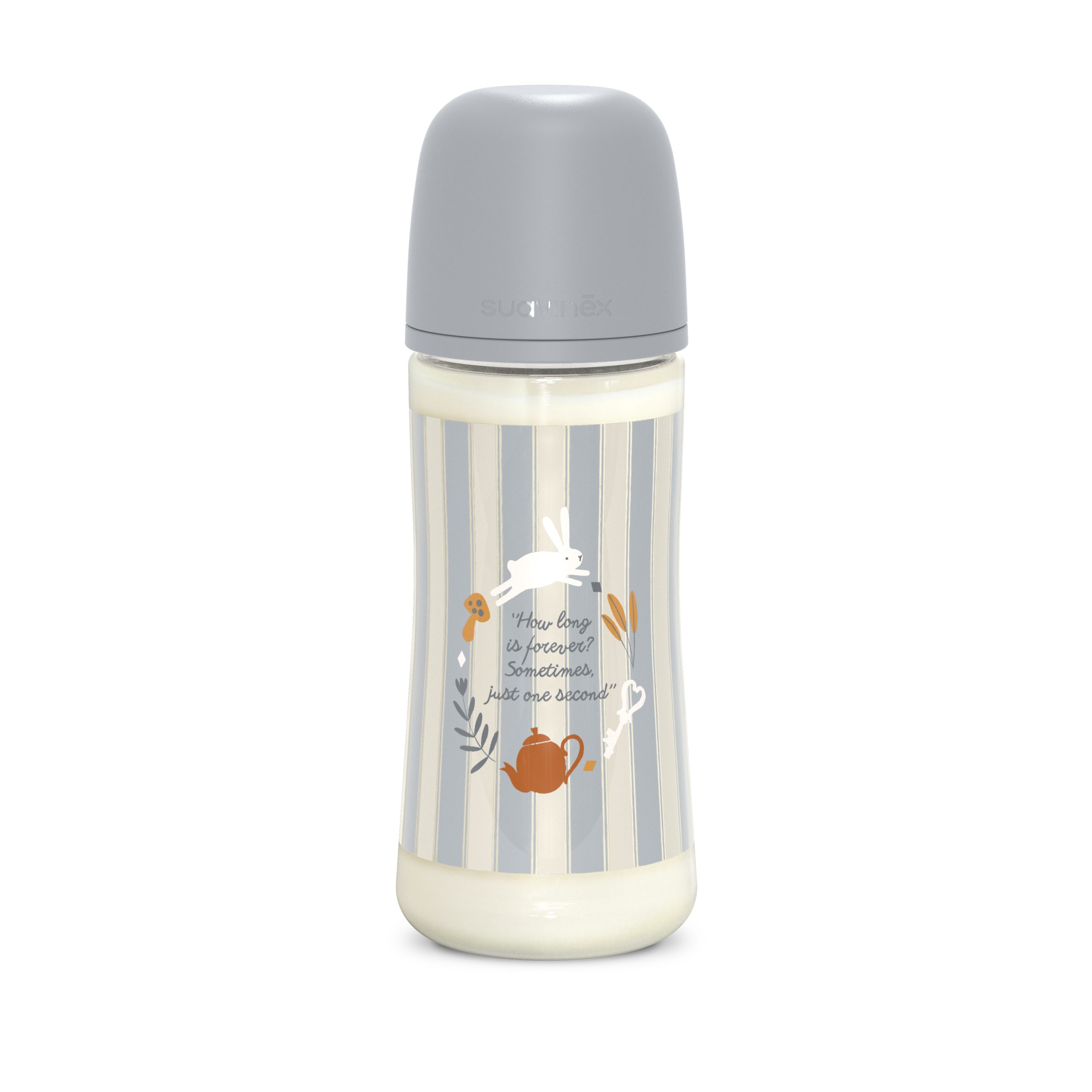 Suavinex - Wonderland - Silicon Plastic Bottle (6 m+) 360 ML