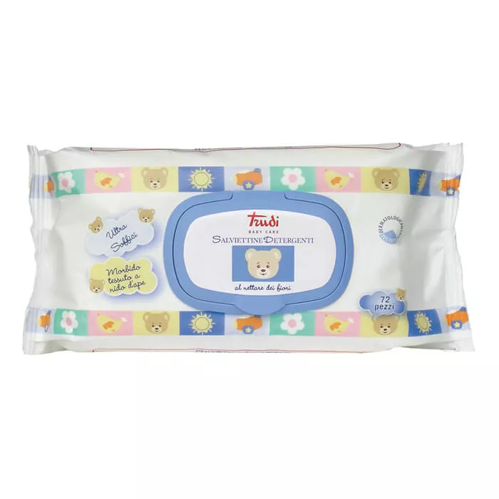 Trudi – Baby Care Cleansing Wipes - 72 pcs