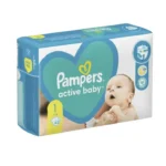 Pampers – Active Baby Pelena 1 (2-5 Kg) – 43 pcs