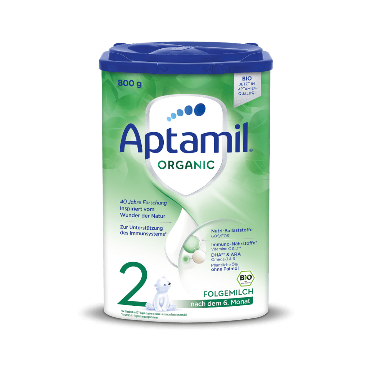 Aptamil – Organic 2 (0-6 months) 800 Gr