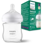 Philips Avent - Natural Response Baby Glass Bottle (1 m+) - 120 ML