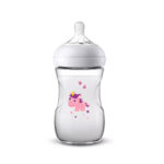 Philips Avent - Natural Baby Bottle Pink Pony (1 m+) 260 ML