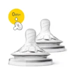 Philips Avent - Anti-Colic Silicone Teat ( 0 m+) - 2 pcs