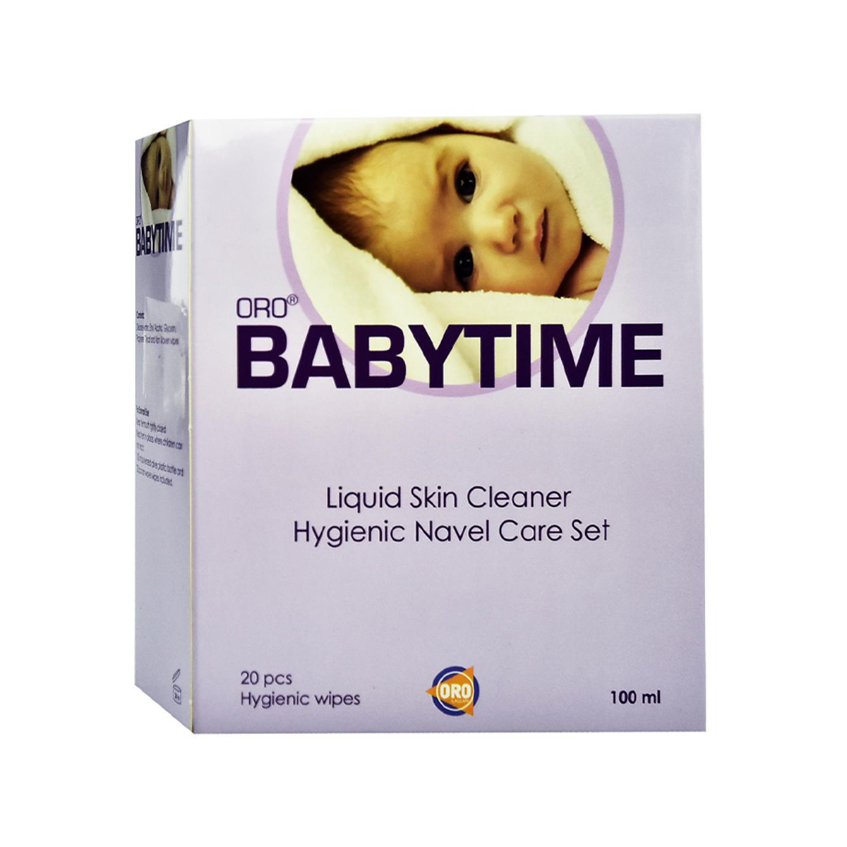 ORO – Baby Time Liquid Skin Cleaner – 20 pcs
