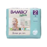 Bambo Nature - Pelena  S 2 (3-6 Kg) - 30 pcs