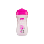 Chicco – Shiny Silicon Cup Pink (14 m+) 266 ML