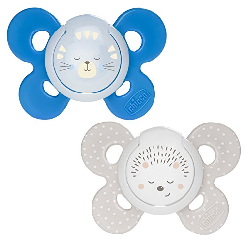 Chicco -Physio Forma Comfort – Biberon Rrens Silikoni Blu (16-36 m) - 2pcs