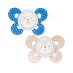 Chicco -Physio Forma Comfort – Biberon Rrens Silikoni Blu (6-16 m) – 2pcs