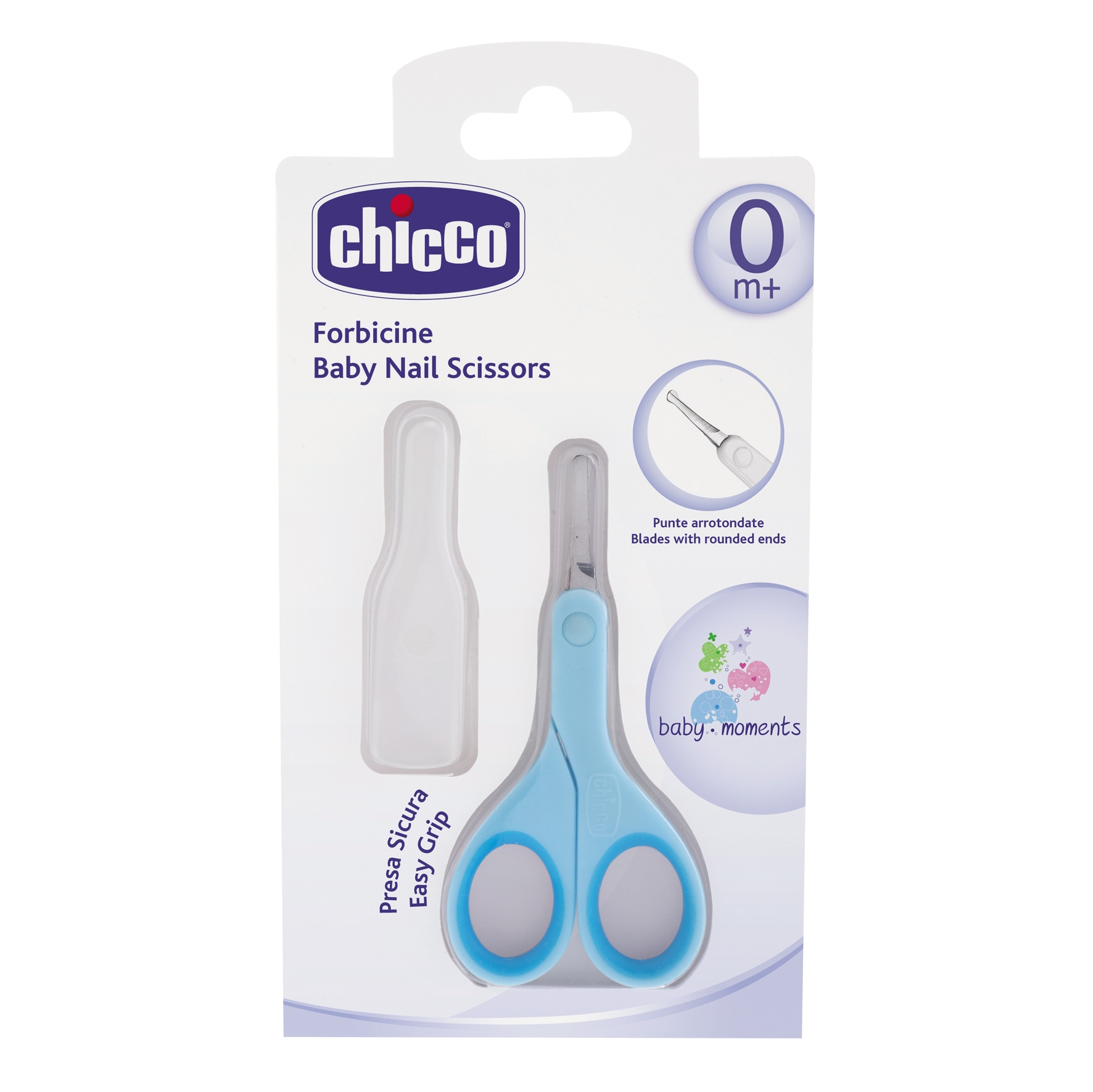 Chicco - Baby Nails Scissors Blue (0 m+)