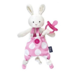 Chicco - Pocket Friend - Biberon Rrens Lepurush Roz (0 m+)