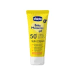 Chicco -Sun Cream SPF 50+ (0 m+) - 75 ML