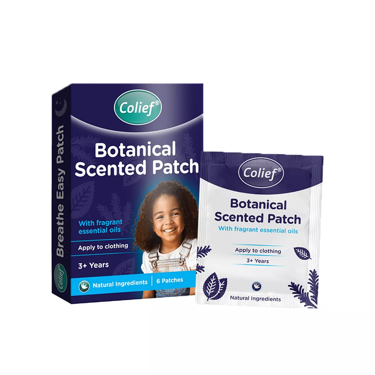 Colief – Botanical Scented Patch (+3 Years) – 6 Patches