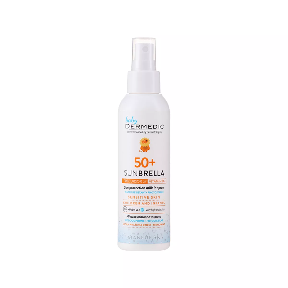 Dermedic - Sunbrella Baby Sun Protection Milk in Spray Spf 50+ (6 m+) - 150 ML