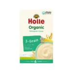 Holle – Organic 3-Grain Cereal 6 m+ (Pure me 3 Drithera) 250 Gr