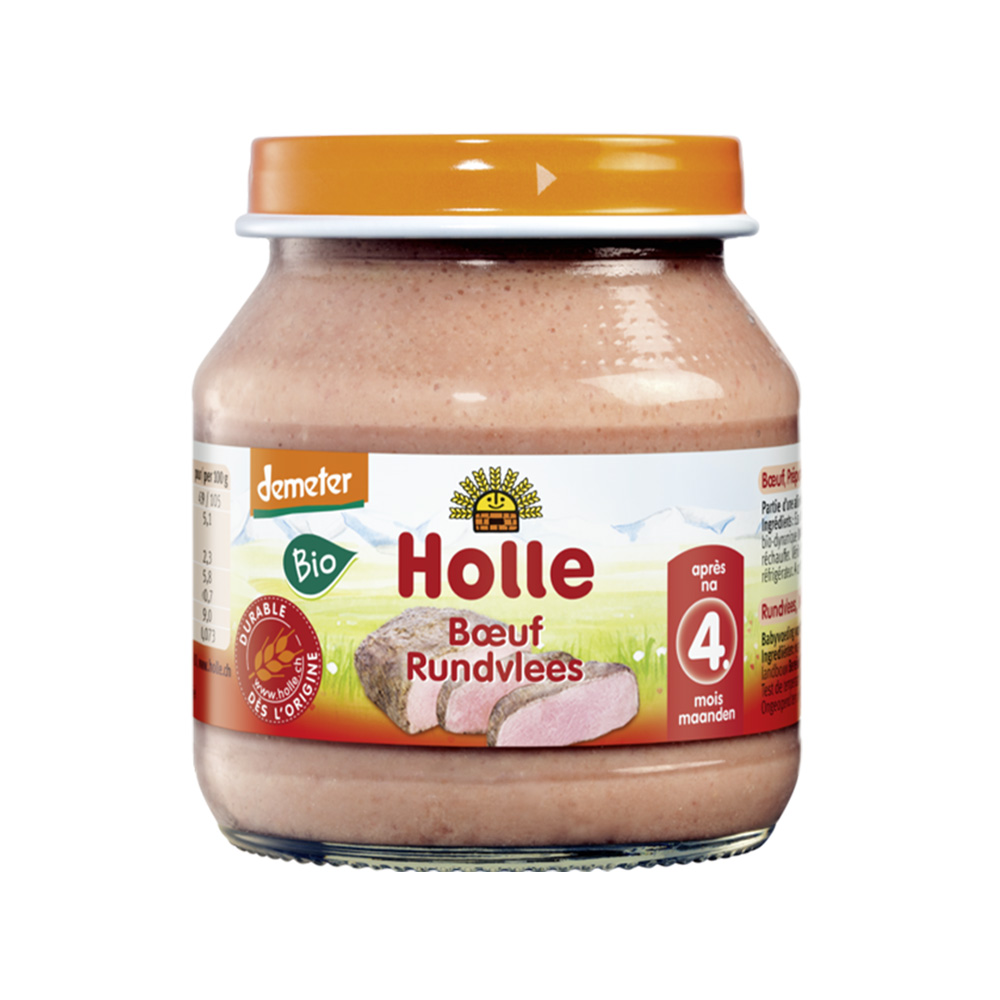 Holle – Bio Organic - Pure me mish viçi  (4 m+) 125 Gr