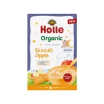 Holle - Organic Milk Cereal with Biscuit & Apple (6 m+) 250 Gr