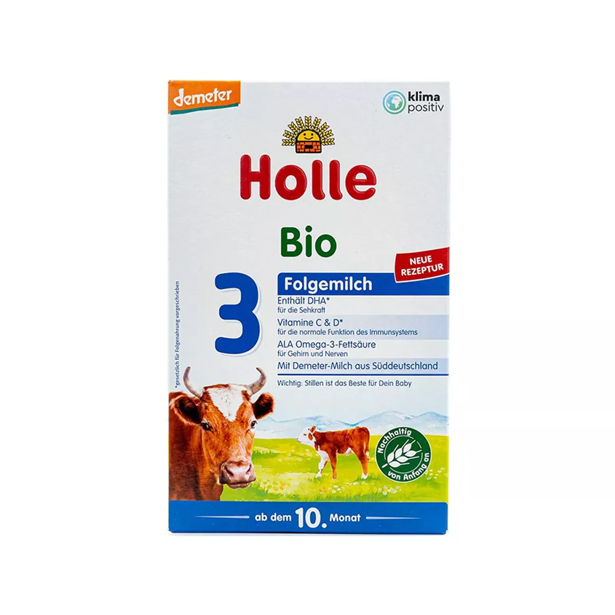 Holle – Organic Cow Milk 3 (10 m+) 600 Gr