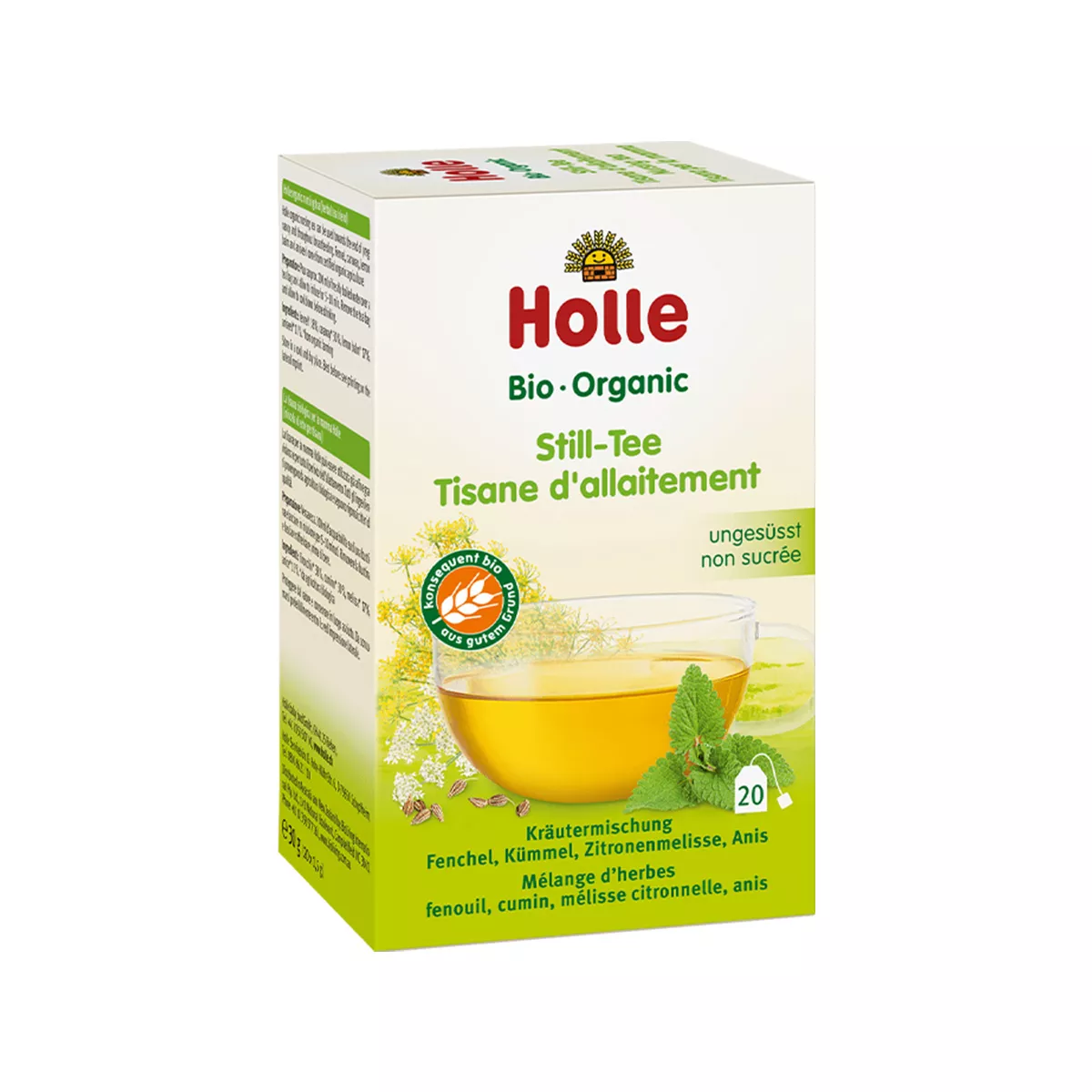 Holle - Organic Nursing Tea - 20 Sachets