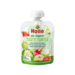 Holle – Tasty Turtle - Pure me kos, molle & dardhe (8 m+) 85 Gr