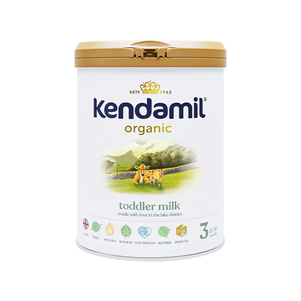 Kendamil – Organic Toddler Milk (12-36 m) 800 Gr