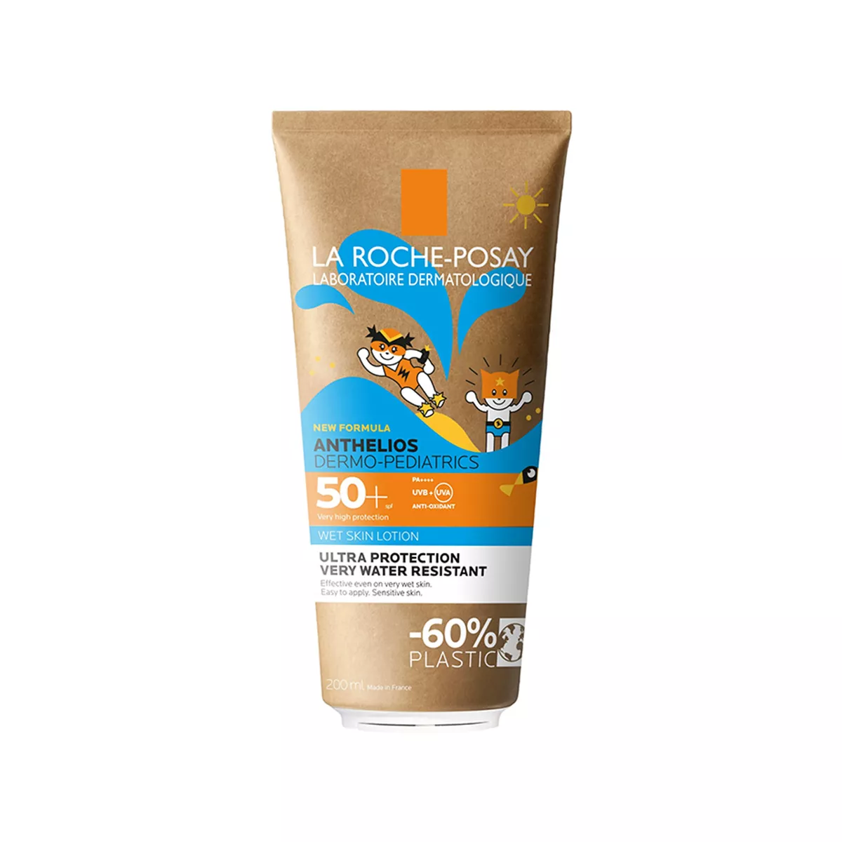 La Roche Posay - Anthelios Dermo-Pediatric Wet Skin lotion (Spf 50+) - 200ml