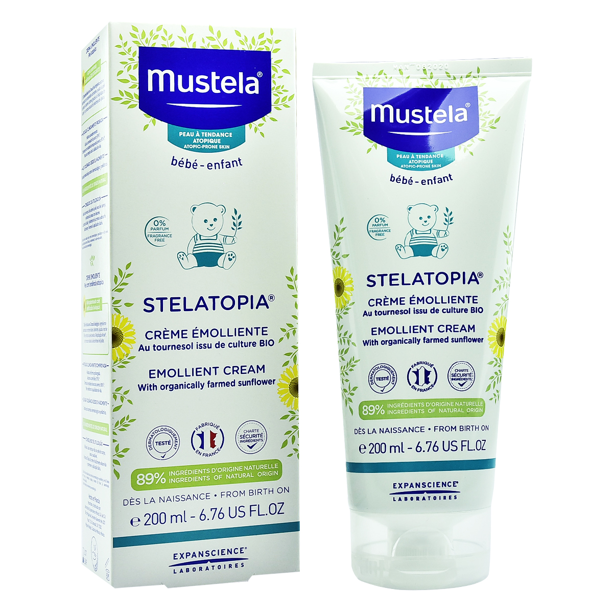 Mustela - Stelatopia Emollient Cream 200 ML