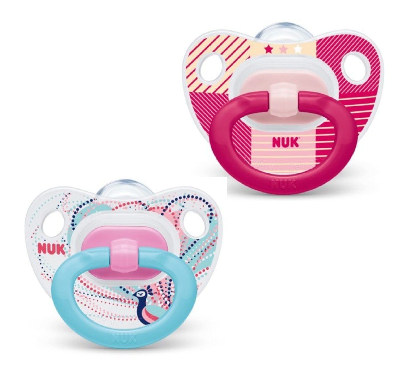 NUK - Classic - Biberon Rrens Silikon (0-6 m)
