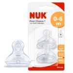 NUK – First Choice – Biberon Ushqyes Silikoni M (0-6 m)