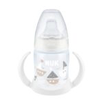 NUK - First Choice - Silicon Learner Bottle Gray (6-18 m) 150 ML