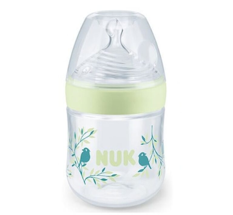 NUK – Nature Sense - Silicon Plastic Bottle (0-6 m) 150 ML