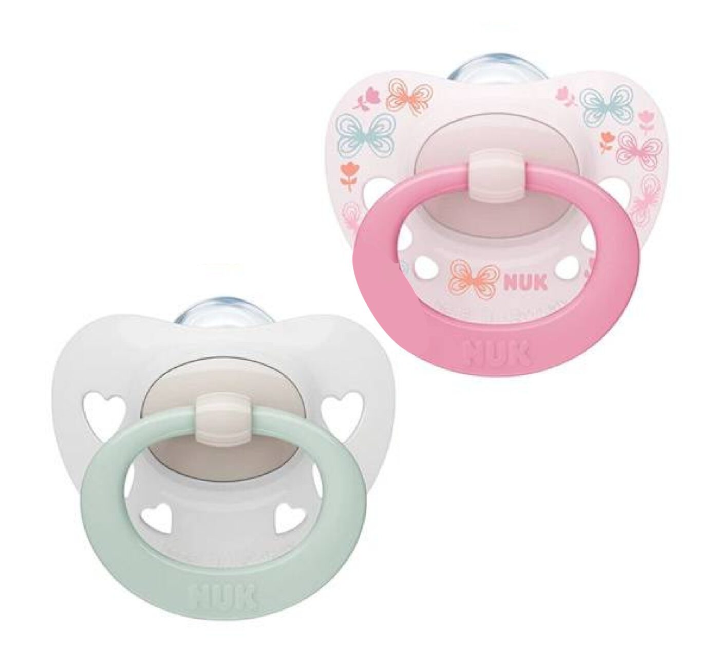 NUK - Signature Biberon Rrens Silikon Roze (0-6 m)
