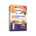 Nutriben - 8 Drithëra me Mjaltë & Qumësht (6 m+) 250 Gr