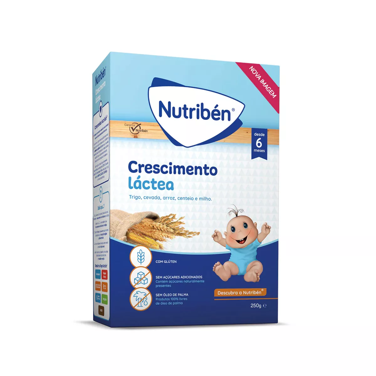 Nutriben – Crescimento Lactea - Drithëra me Qumësht (6 m+) 250 Gr