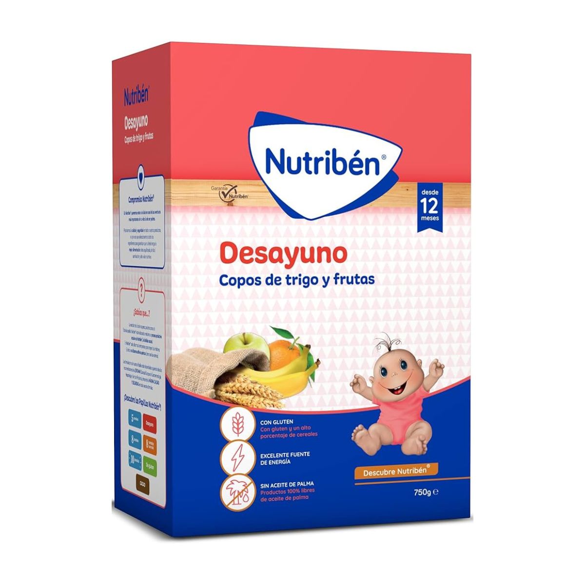 Nutriben – Desayuno - Drithera me Fruta (12 m+) 300 Gr