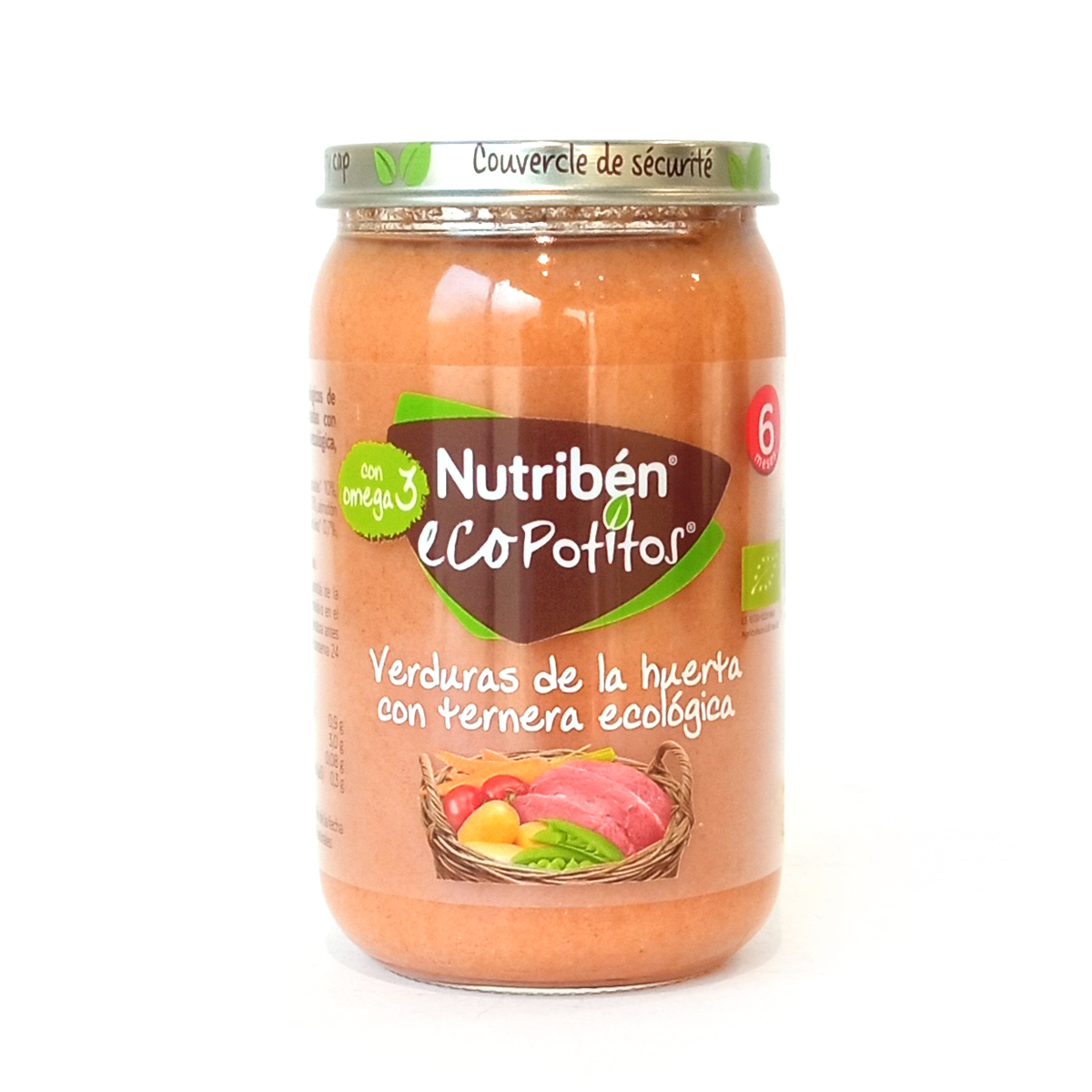 Nutriben - Eco Potitos - Pure me Mish Vici & Perime (6 m+) 235 Gr