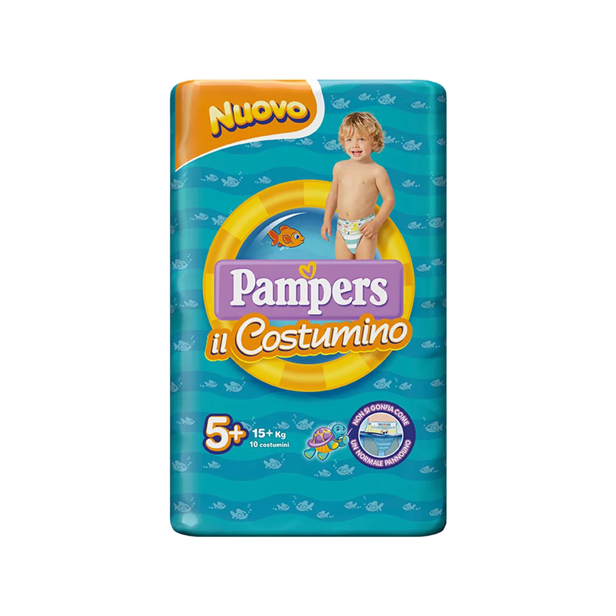 Pampers - IL Costumino Pelena Uji 5 (+15 Kg) - 10 cps