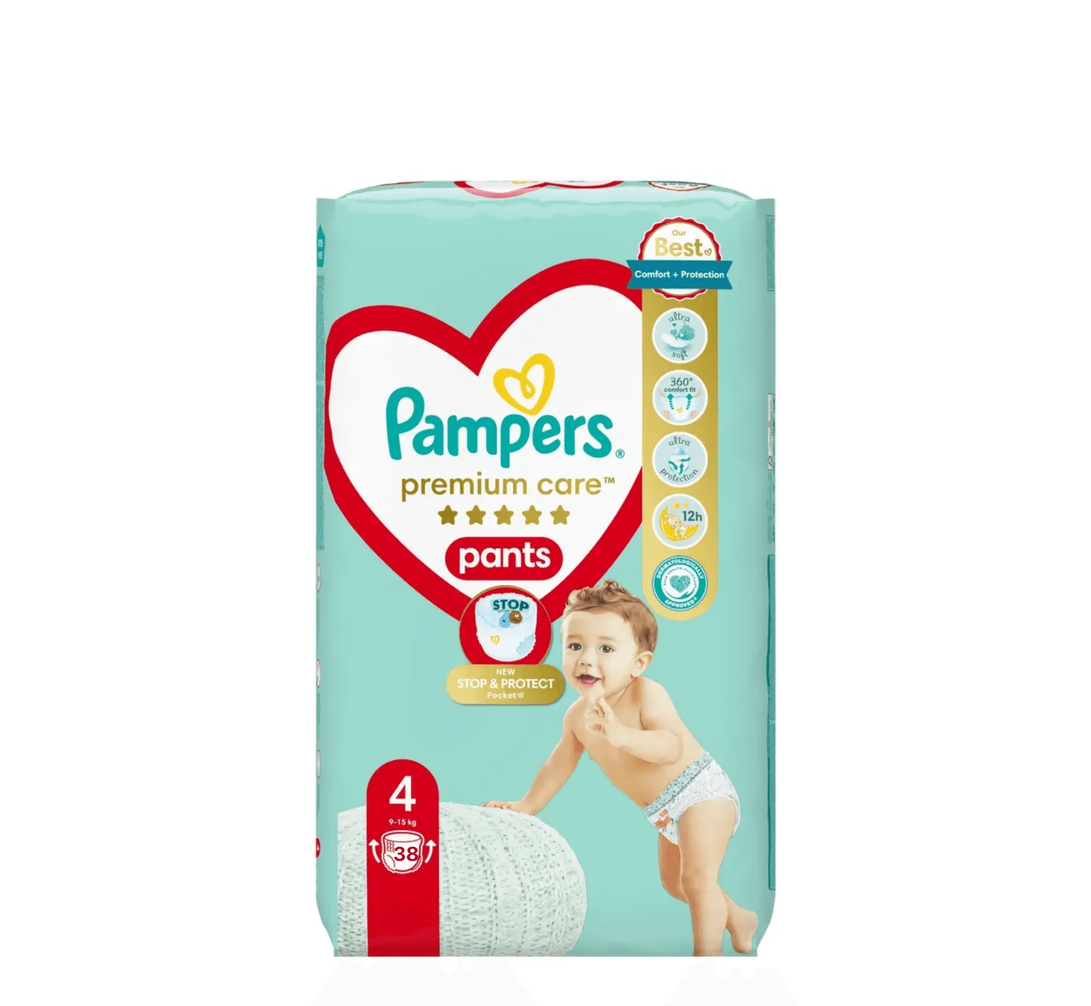 Pampers - Pants 4 (9-15 Kg) - 38 pcs