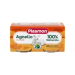 Plasmon – Agnello - Pure me Mish Qingji & Drithëra (6 m+) 2x80 Gr