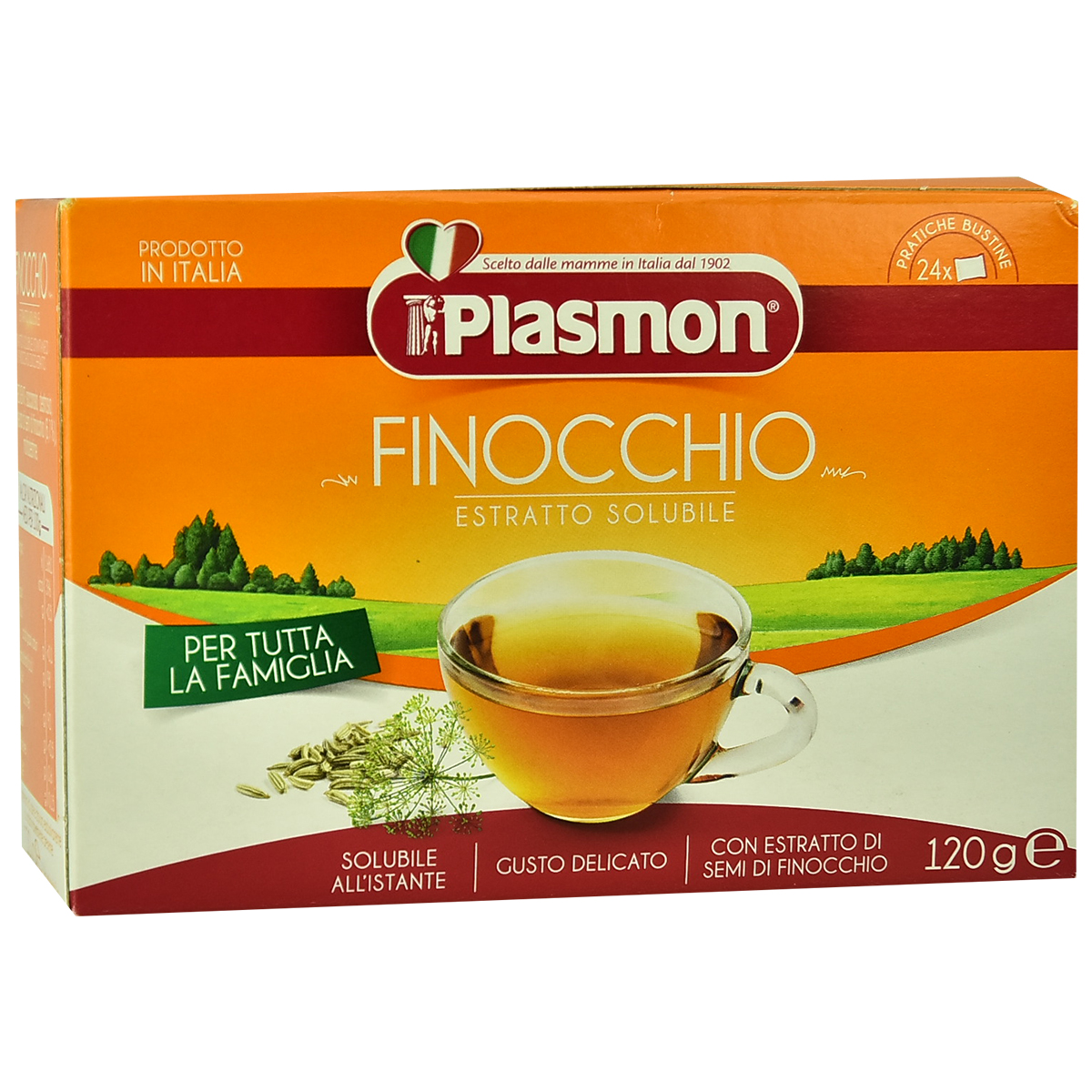 Plasmon - Fennel Tea - Çaj Finoku - 24 Sachets