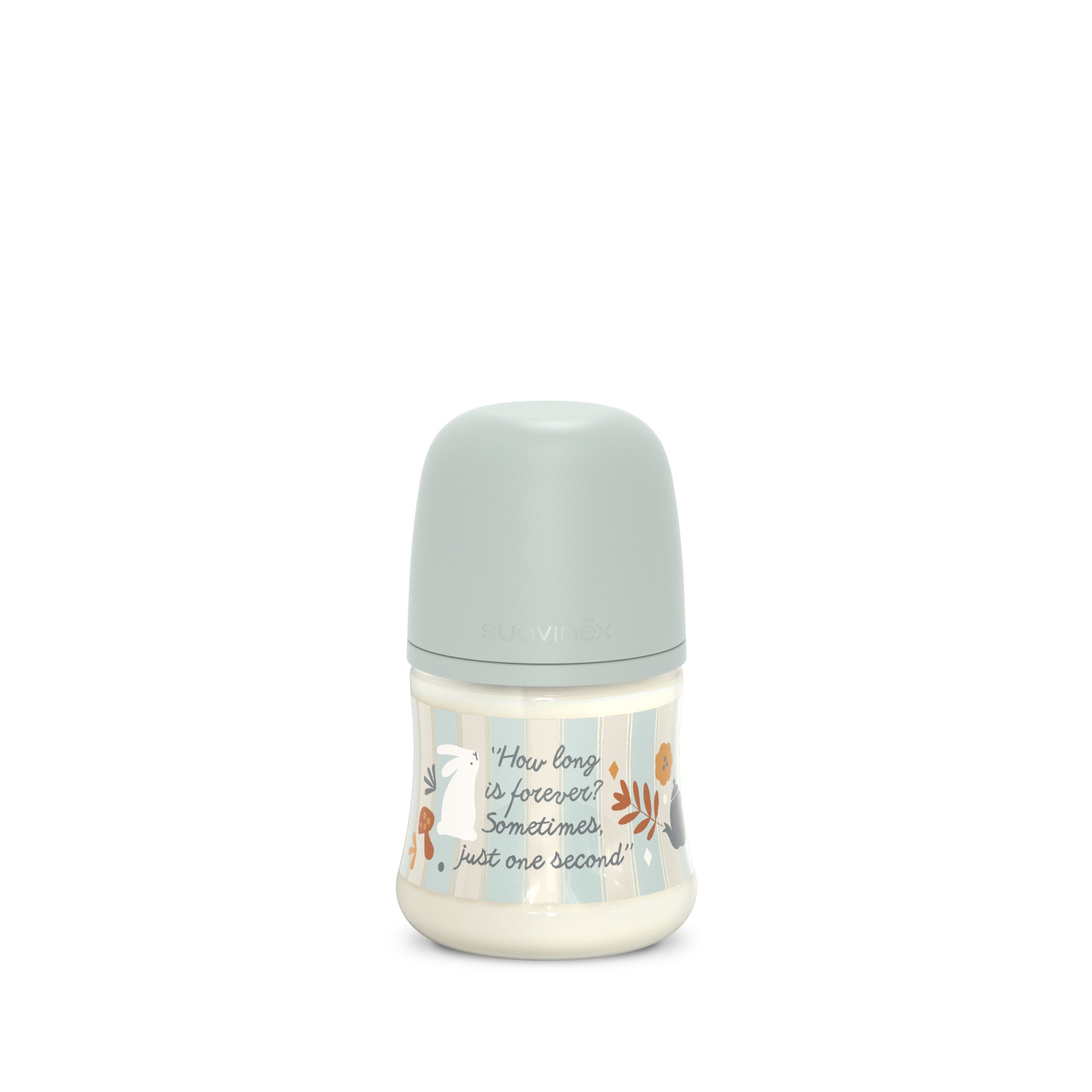 Suavinex – Wonderland – Silicon Plastic Bottle (0 m+) 150 ML