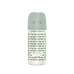 Suavinex - Bonhomia - Silicon Glass Bottle Mint (3 m+) 240 ML