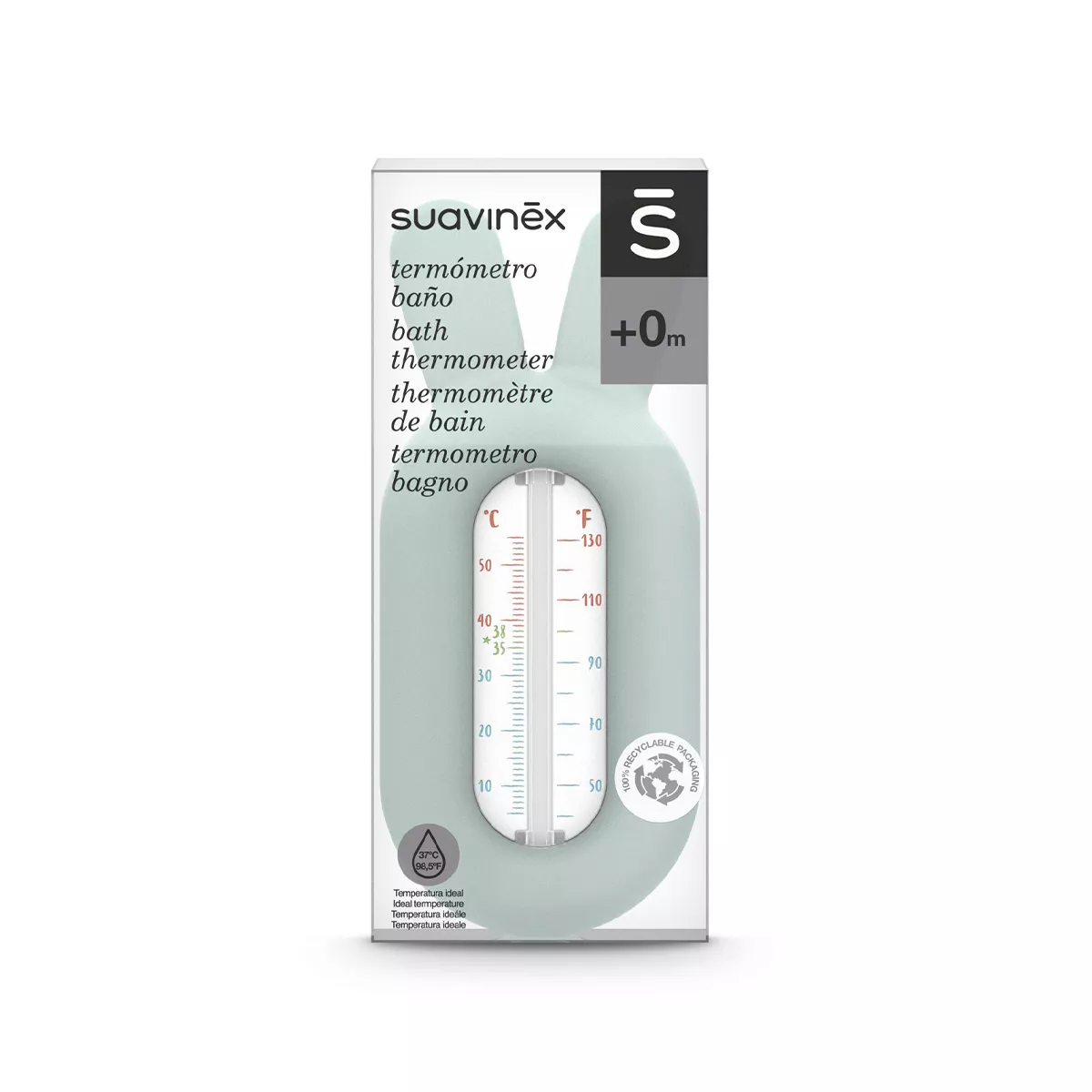 Suavinex - Bath Thermometer - Mint