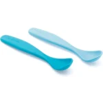 Suavinex - Weaning Spoon Blue (4 m+) - 2 pcs