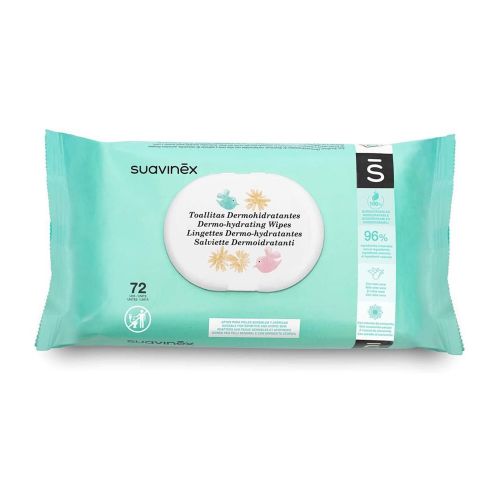 Suavinex - Dermo Hydrating Wipes - 72 pcs