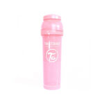 Twistshake – Anti-Colic Plastic Bottle Pink (4 m+) – 330 ML