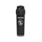 Twistshake – Anti-Colic Plastic Bottle  Black (4 m+) – 330 ML