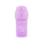 Twistshake – Anti-Colic Plastic Bottle Purple (0 m+) – 180 ML