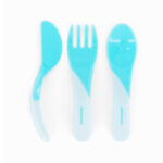 Twistshake - Set Servisi Ngjyrë Bojëqielli (6 m+)