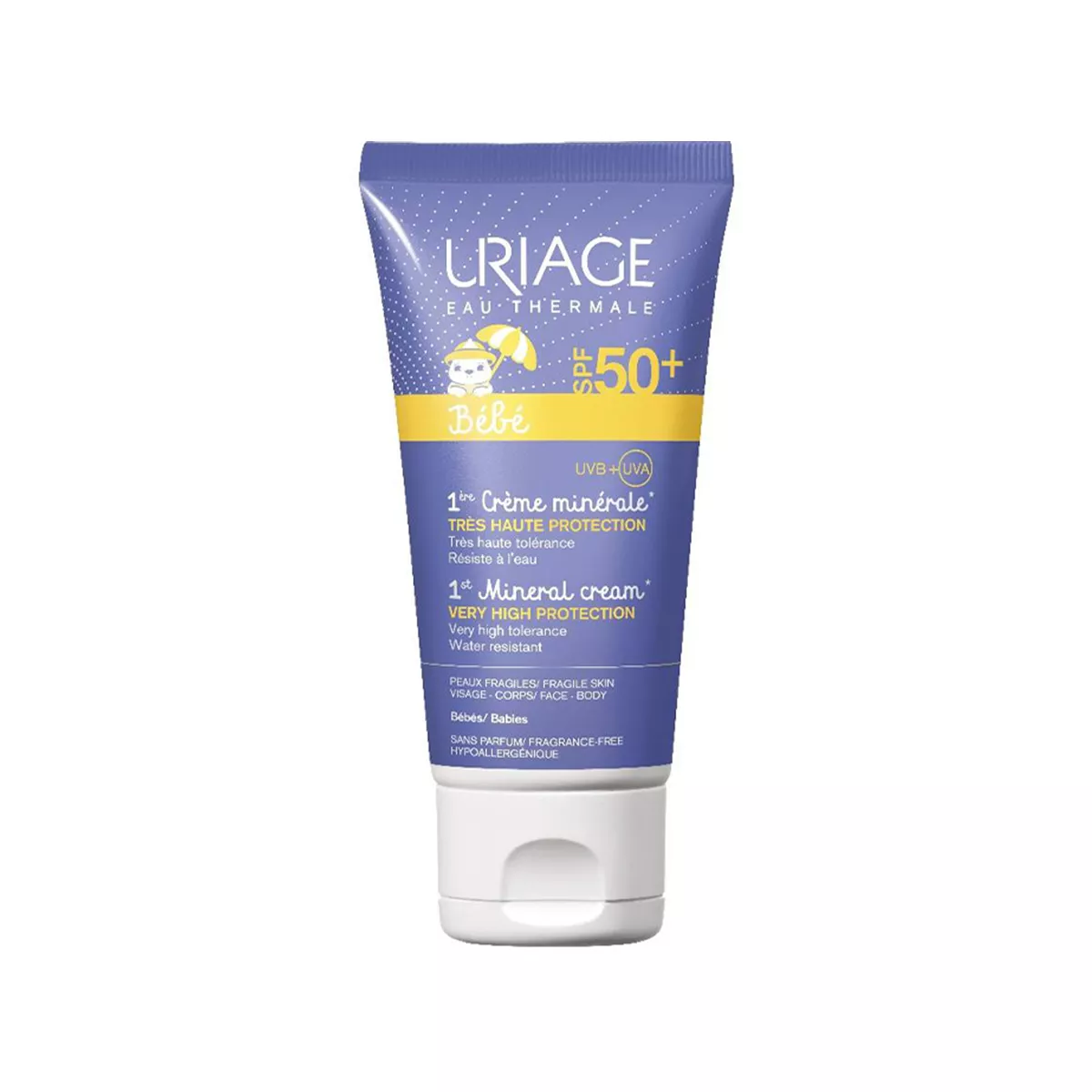 Uriage – Baby 1st Mineral Cream (SPF 50+) - 50 ML